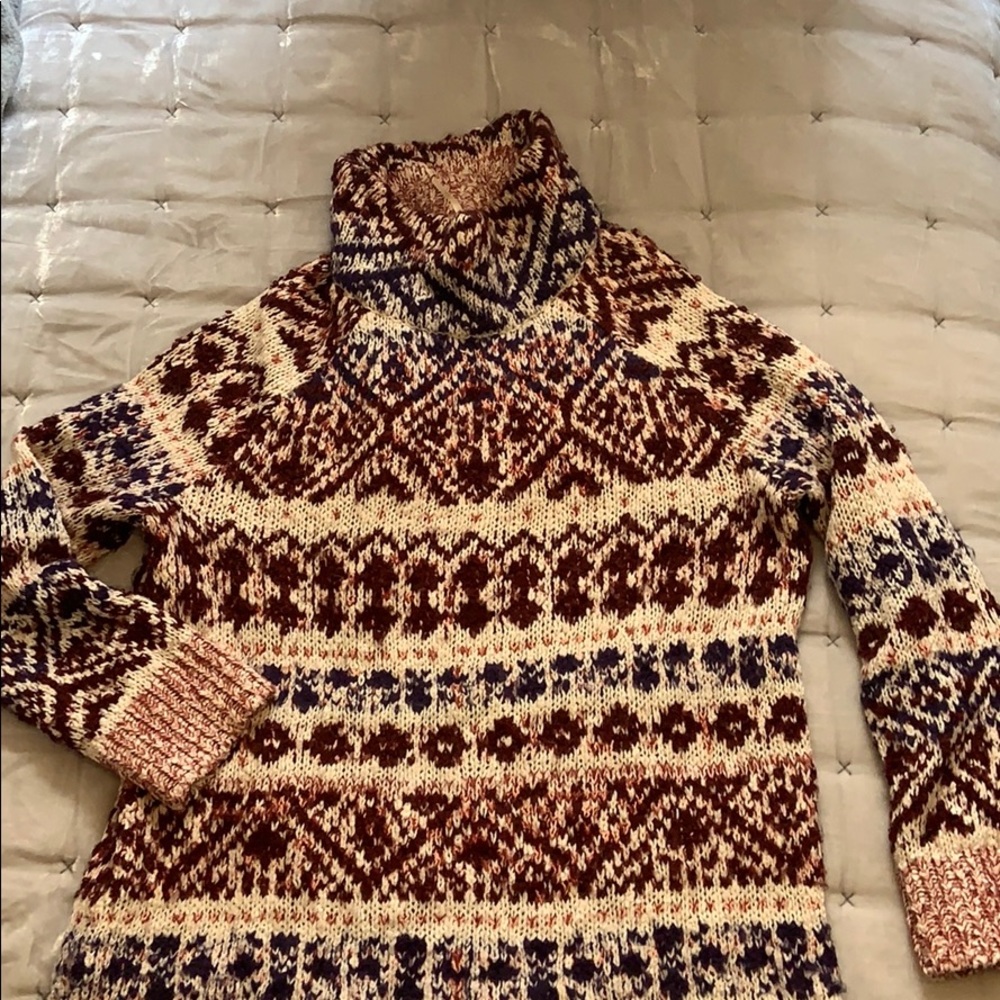 COPY - FREEPEOPLE OVERSIZED FAIR AISLE SWEATER